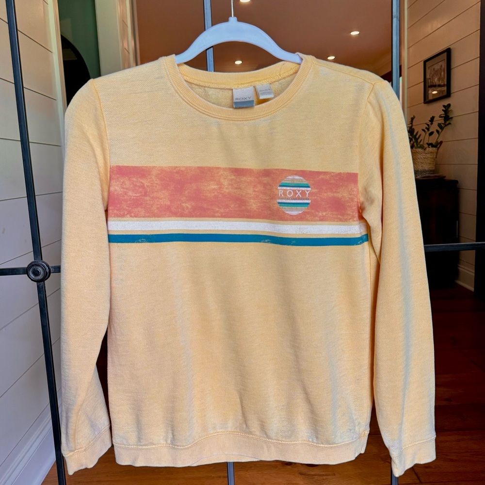 Roxy Girls Summer Sweatshirt Size Large